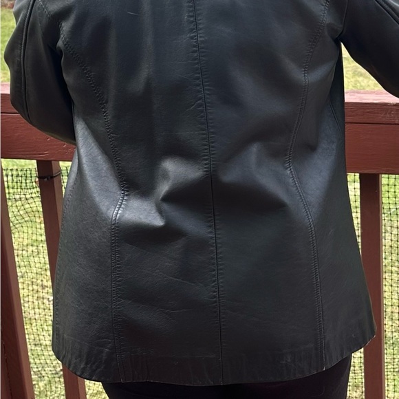 Wilson Genuine Leather Jacket [firm] M - Picture 4 of 6